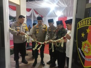 Kapolresta Sidoarjo Resmikan Gedung Reskrim Polsek Taman
