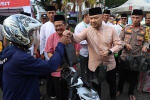 Berkah Ramadhan, Kapolres Pasuruan Hadiri Acara Pandaan Peduli Berbagi