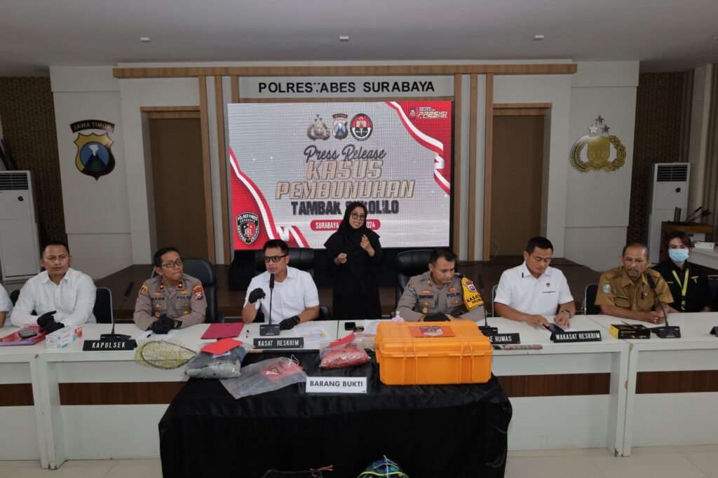 Polisi Berhasil Menangkap Tersangka Pembunuh Pencari Kepiting di Surabaya Motif Rebutan Lahan