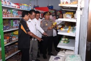 Satgas Pangan Polres Ponorogo bersama TPID Pantau Bahan Pangan Jelang Idul Fitri