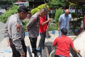 Jelang Mudik Lebaran Polres Pasuruan Kota Gandeng UPTD Metrologi Sidak SPBU Antisipasi Kecurangan