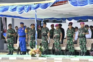 Wakil Komandan Pasmar 3 Hadiri Upacara Pembukaan Dikmata TNI AL Satdik 3 Sorong