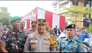 Apel Gelar Pasukan OPS Ketupat Semeru 2024 Polresta Sidoarjo
