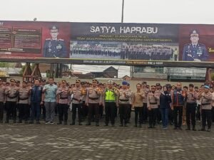 Pengamanan Malam Takbir dan Perayaan  Idul Fitri 1445 H Polresta Sidoarjo.