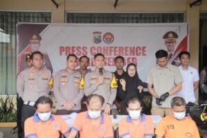 Polres Jember Berhasil Amankan 4 Tersangka dan Puluhan BB Diduga Hasil Curanmor