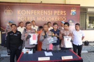 Polres Mojokerto Amankan Oknum Kades Diduga Korupsi Dana Desa 