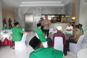 Kapolresta Sidoarjo Apresiasi GP Ansor Wujudkan Kondusifitas Kamtibmas