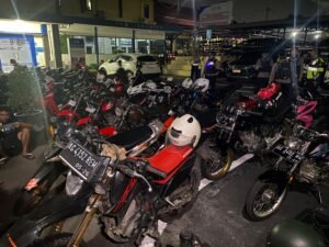Polres Blitar Kota Jaring 44 Motor Berknalpot Tidak Sesuai Spektek 