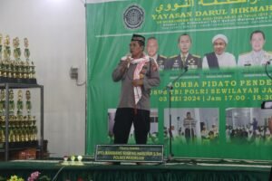 Delegasi Polres Pasuruan Raih Tropi dalam Festival IV Shalawatan TNI-Polri se Jatim