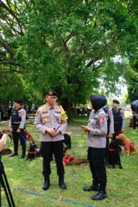 Datasemen K9 Polri Turut Amankan World Water Forum Ke-10 di Bali