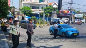 Sukseskan WWF 2024 Personel Gabungan Polresta Sidoarjo Patroli KRYD di Terminal Purabaya Tujuan Bali 
