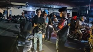 Respon Keluhan Warga di Jum’at Curhat, Polres Kediri Kota Amankan Puluhan Motor Diduga Balap Liar