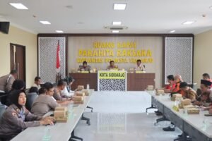 Optimalkan Pelayanan, Polresta Sidoarjo Gelar Forum Komunikasi Publik