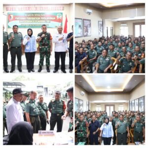 Bersama BNN Kabupaten Blitar, Kodim 0808 Gelar Sosialisasi P4GN