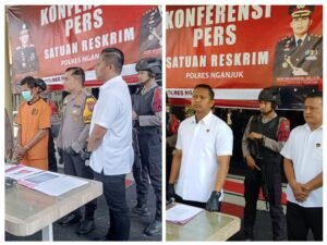 Polres Nganjuk Tangkap Pelaku Pencuri Pompa Air Pertanian yang Beraksi di 8 TKP