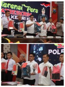 Satreskrim Polres Kediri Kota Amankan Pelaku Penipuan dan Penggelapan