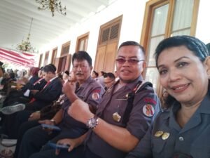 Forum Kader Bela Negara Bakorwil Jatim Ikut Peringati Hari Lahir Pancasila di Grahadi Surabaya