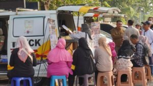 Minggu Melayani, Polresta Sidoarjo Sediakan Layanan Publik di Alun-alun