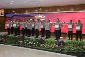 Polres Nganjuk Raih Penghargaan IKPA Terbaik di Lingkup Polri tahun 2023 dari Kementrian Keuangan RI