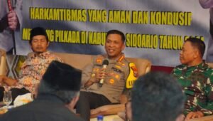 Kapolresta Sidoarjo Cooling System Hadapi Pilkada dan Gangguan Kamtibmas