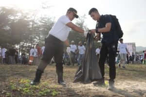 Polres Pacitan Dukung Upaya Pemerintah Menuju Net Zero Emission 2050