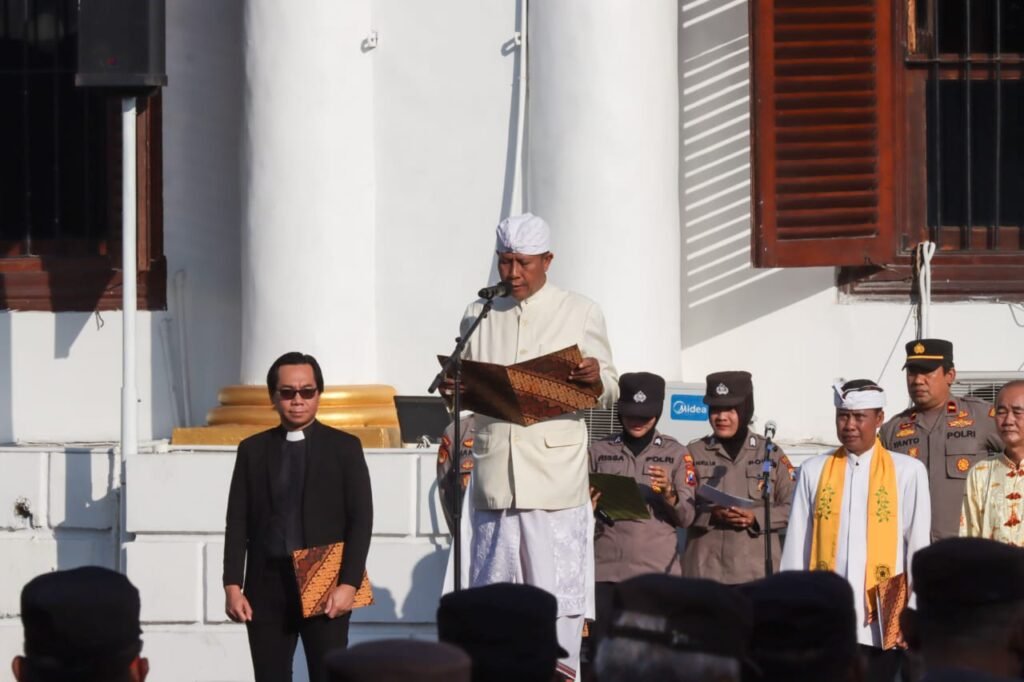 Do’a Lintas Agama di Polrestabes Surabaya, Sambut Hari Bhayangkara Ke-78