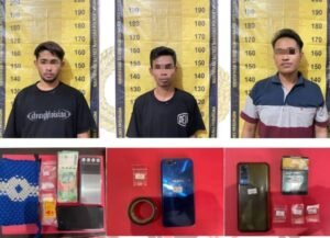 Satresnarkoba Polres Pasuruan Berhasil Tangkap Beberapa Pelaku Pengedar Narkoba Beserta Barang Buktinya.
