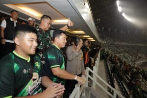 Polrestabes Surabaya Siagakan 4.258 personel Gabungan Aniversary Game 97 Berlangsung Kondusif