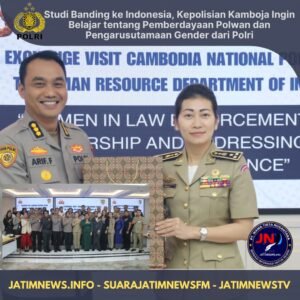 Studi Banding ke Indonesia, Kepolisian Kamboja Ingin Belajar tentang Pemberdayaan Polwan dan Pengarusutamaan Gender dari Polri