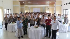 Ajak Pelihara Kamtibmas, Kapolres Nganjuk Gelar Silaturahmi dengan Para Kades Jelang Pilkada
