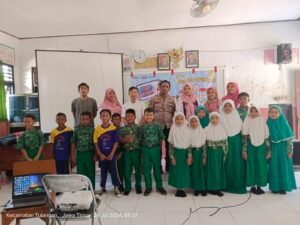 Polsek Tulangan Edukasi Tertib Berlalu Lintas dan Cegah Bullying 