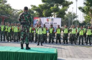 Kodim 0808 Laksanakan Apel Gelar Dalam Rangka Kesiapan Pam Pilkada Serentak Tahun 2024 Di Wilayah Blitar