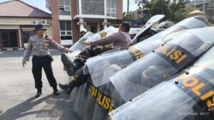 Polres Pamekasan Tingkatkan Keterampilan Anggota Dalmas Jelang Pilkada Serentak 2024