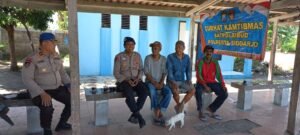 Satpolairud Polresta Sidoarjo Serap Aspirasi Kamtibmas Kawasan Pesisir