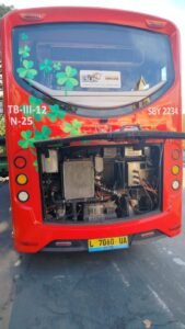 Penumpang kembali keluhkan layanan bus listrik milik PT INKA