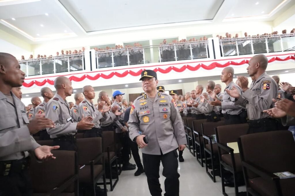 64 Orang Asli Papua menjalani Pendidikan Tamtama di SPN Polda Kalimantan Timur Tahun Anggaran 2024