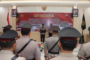 Kapolres Pasuruan Pimpin Sertijab Pejabat Utama Polres Pasuruan Dan Kapolsek Jajaran