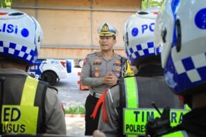 Begini Rekayasa Lalu Lintas Saat Upacara Hari Juang Polri di Surabaya