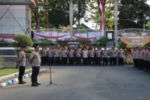 Polresta Banyuwangi Kerahkan Ratusan Personel Pelantikan DPRD Terpilih Berlangsung Kondusif