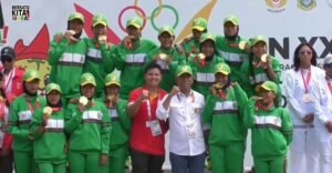Putra Putri Kriket TimSumut Persembahkan Emas