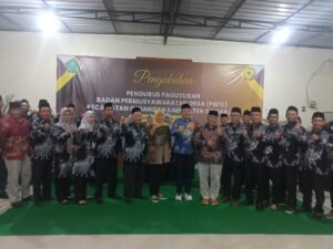 Pengukuhan Pengurus Paguyuban BPD Sekecamatan Gedangan oleh Ketua BPD Sidoarjo