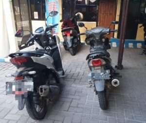 Warga dan Polisi Amankan Dua Pelaku Curanmor di Jabon