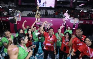 Tim Voli Jawi Wetan PD Bhayangkari Jawa Timur Raih Juara I di Turnamen Bola Voli Bhayangkari Cup 2024