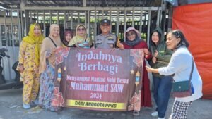 Polsek Tanggulangin Berbagi Sambut Maulid Nabi