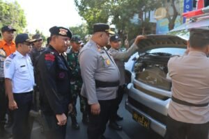 Polres Pamekasan Kembali Cek Ranmor Dinas Pastikan Siap untuk Pengamanan Pilkada 2024