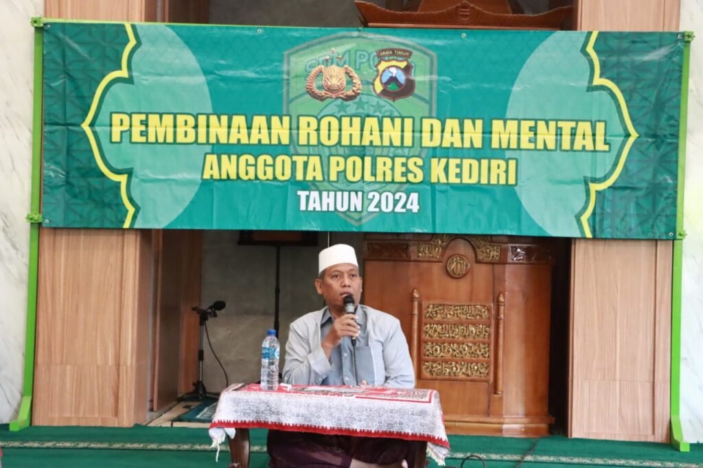 Rutin, Polres Kediri Gelar Binrohtal Untuk Personel