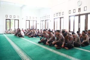 Rutin, Polres Kediri Gelar Binrohtal Untuk Personel