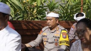 Wakapolresta Sidoarjo Ajak Umat Hindu Doakan Pilkada 2024 Aman dan Damai 
