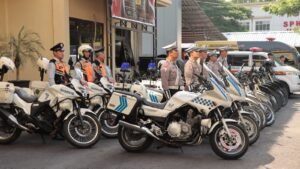 Gelar Pasukan Operasi Zebra Semeru 2024 Polres Nganjuk, Kapolres : Waspadai Peningkatan Aktivitas Masyarakat Pada Kegiatan kampanye Pemilukada 2024