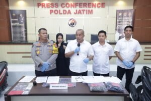 Polda Jatim Berhasil Amankan Bandit Jalanan Diantaranya Spesialis Curanmor dan Residivis Jambret